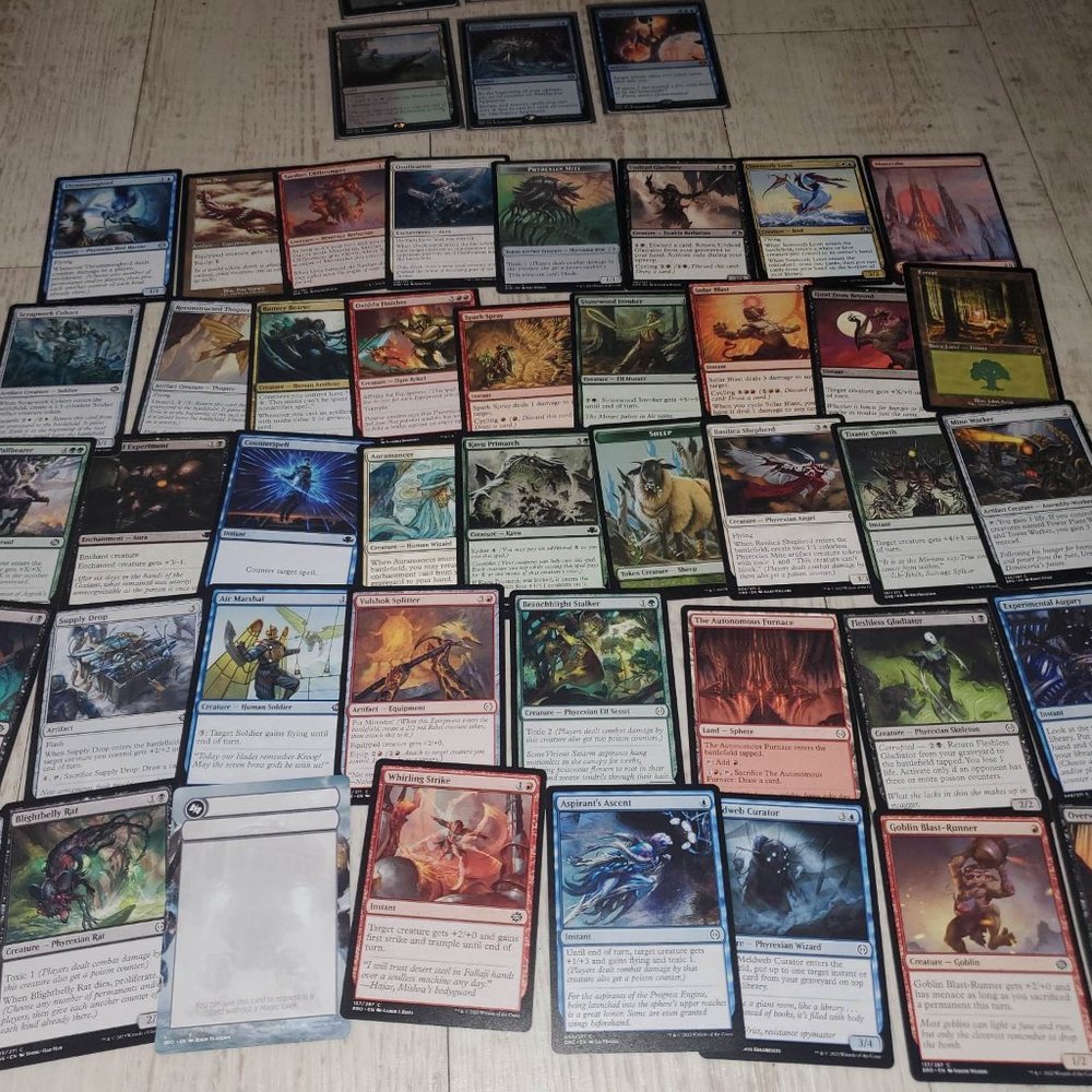 Magic The Gathering Cards Lot, some foils, rares, uncommons..